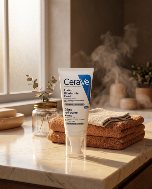 CeraVe Loción Hidratante Facial PM 52ml | Hidratación Piel Seca