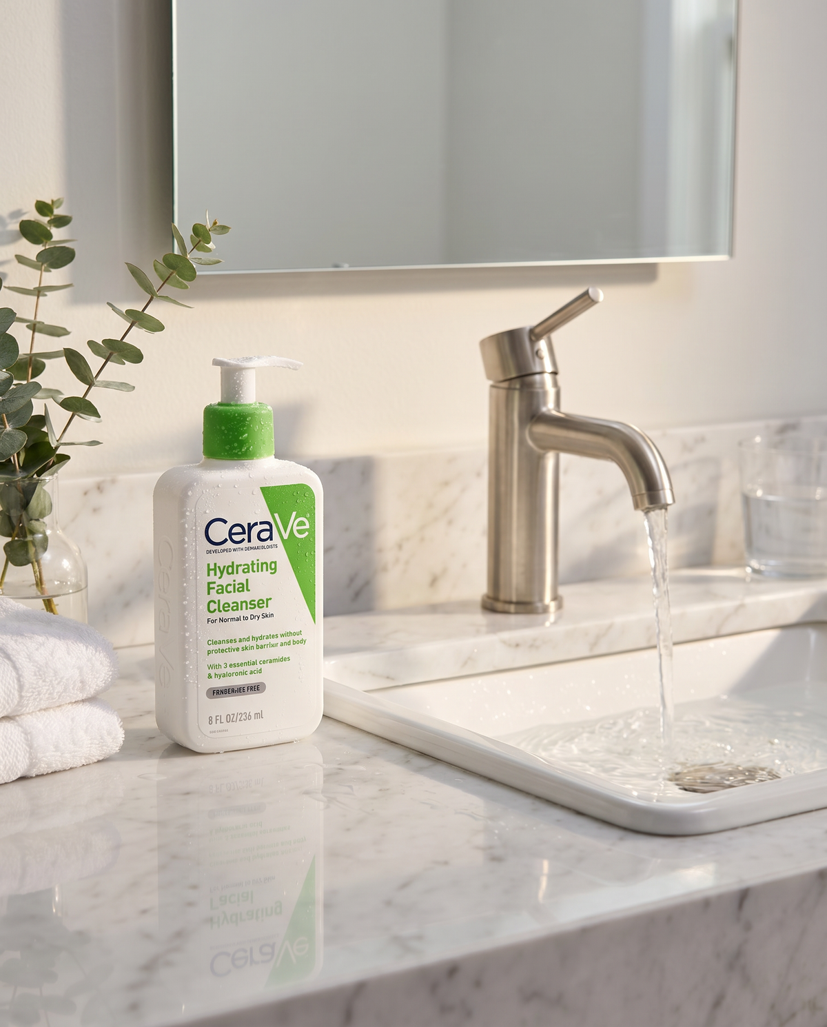 CeraVe Limpiador Hidratante Facial 236ml | Limpia Sin Resecar la Piel