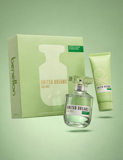 Perfume Benetton United Dreams Live Free EDT 80 ML + REGALO