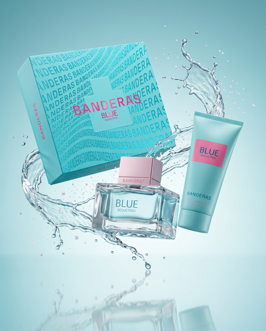 Perfume Banderas Blue Seduction Mujer EDT 50ml + Body Lotion de Regalo 🎁