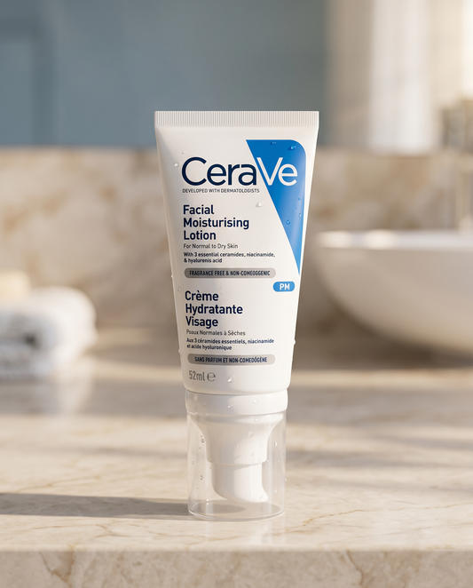 CeraVe Loción Hidratante Facial PM 52ml | Hidratación Piel Seca