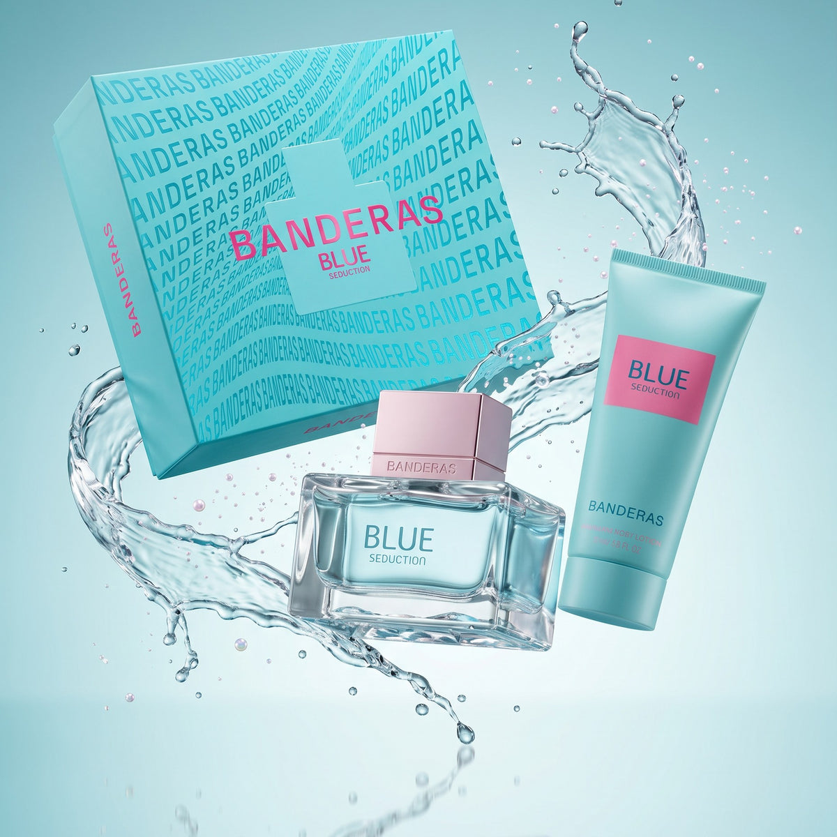 Perfume Banderas Blue Seduction Mujer EDT 50ml + Body Lotion de Regalo 🎁