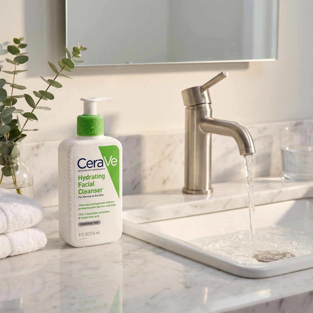 CeraVe Limpiador Hidratante Facial 236ml | Limpia Sin Resecar la Piel