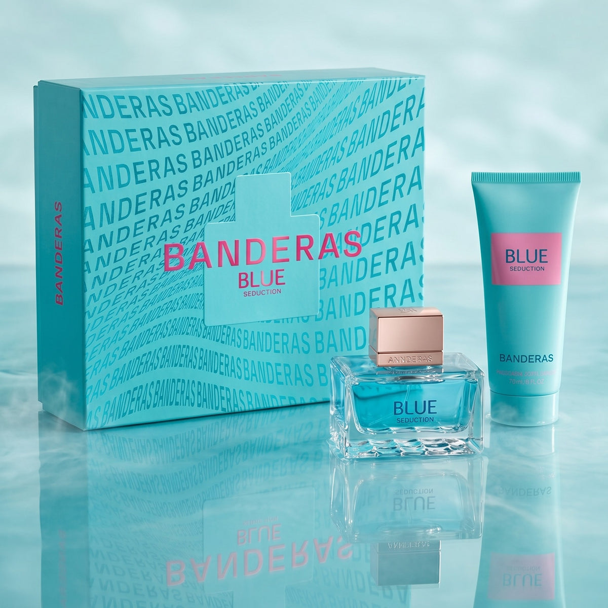 Perfume Banderas Blue Seduction Mujer EDT 50ml + Body Lotion de Regalo 🎁